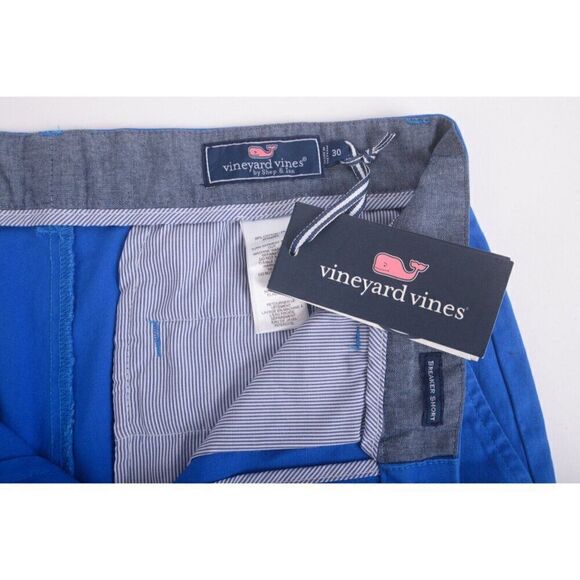 Vineyard Vines Mens Breaker Shorts US 30 Pineapple Regatta Embroidered Blue NWT - Picture 7 of 7